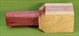 Rattle #1021 - Baby Rattle Blank - Cherry & Purpleheart  $7.49